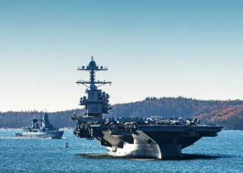 portaaviones USS Gerald Ford. Créditos: telemundonuevainglaterra