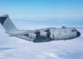 Airbus A400M Atlas de la Real Fuerza Aérea Británica (RAF).