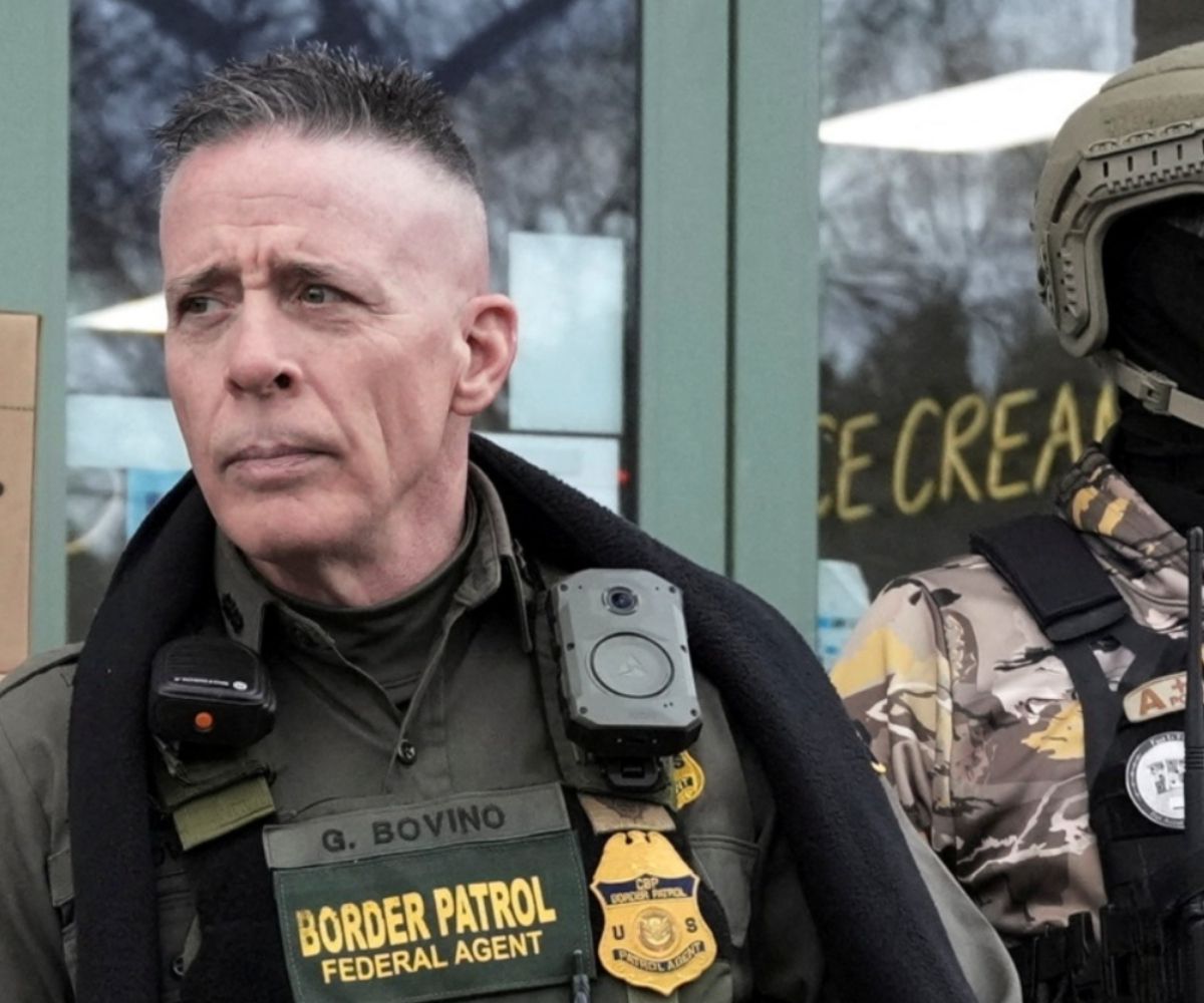 Agente de la patrulla fronteriza Greg Bovino