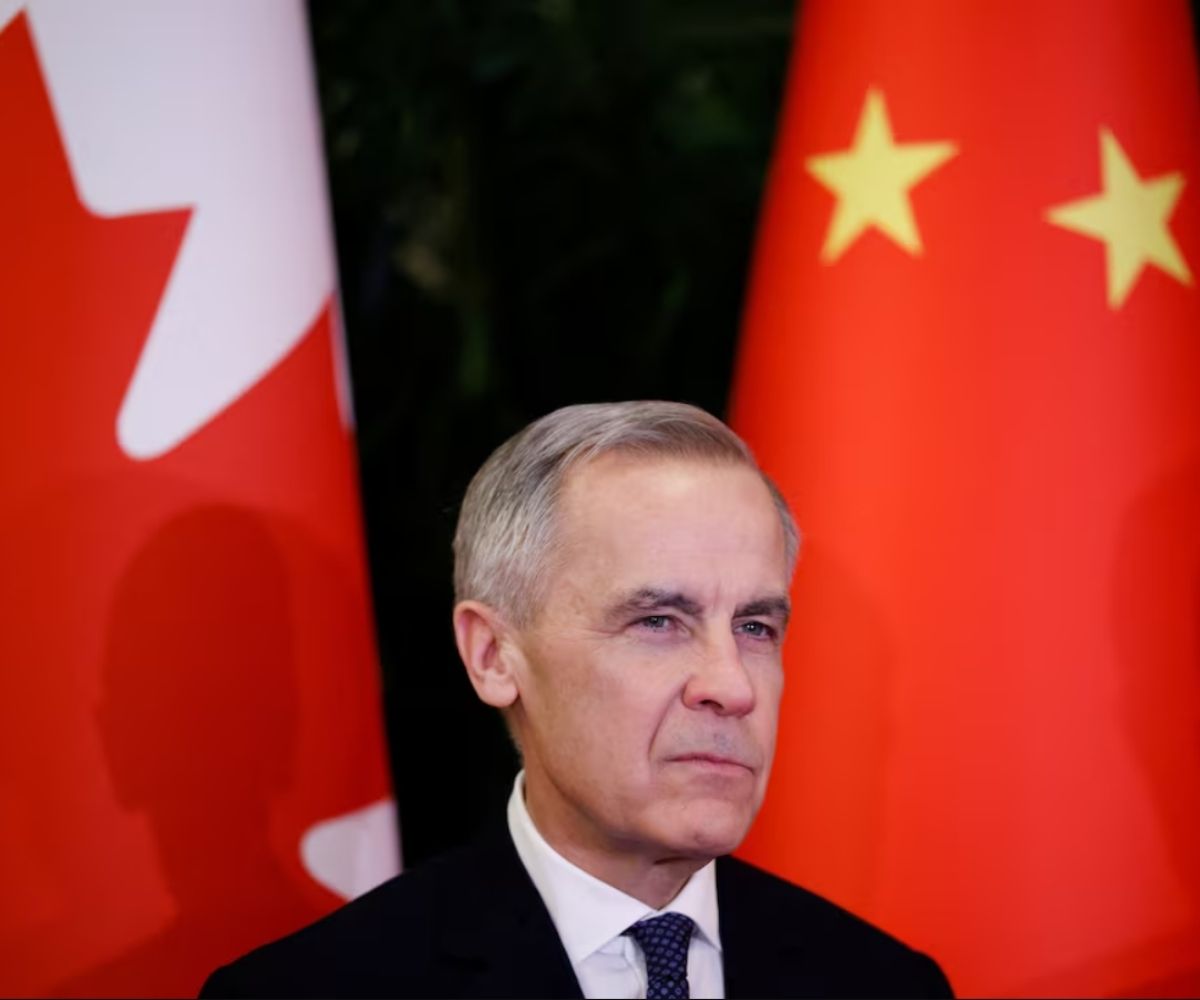 El primer ministro de Canadá, Mark Carney, de visita oficial en China