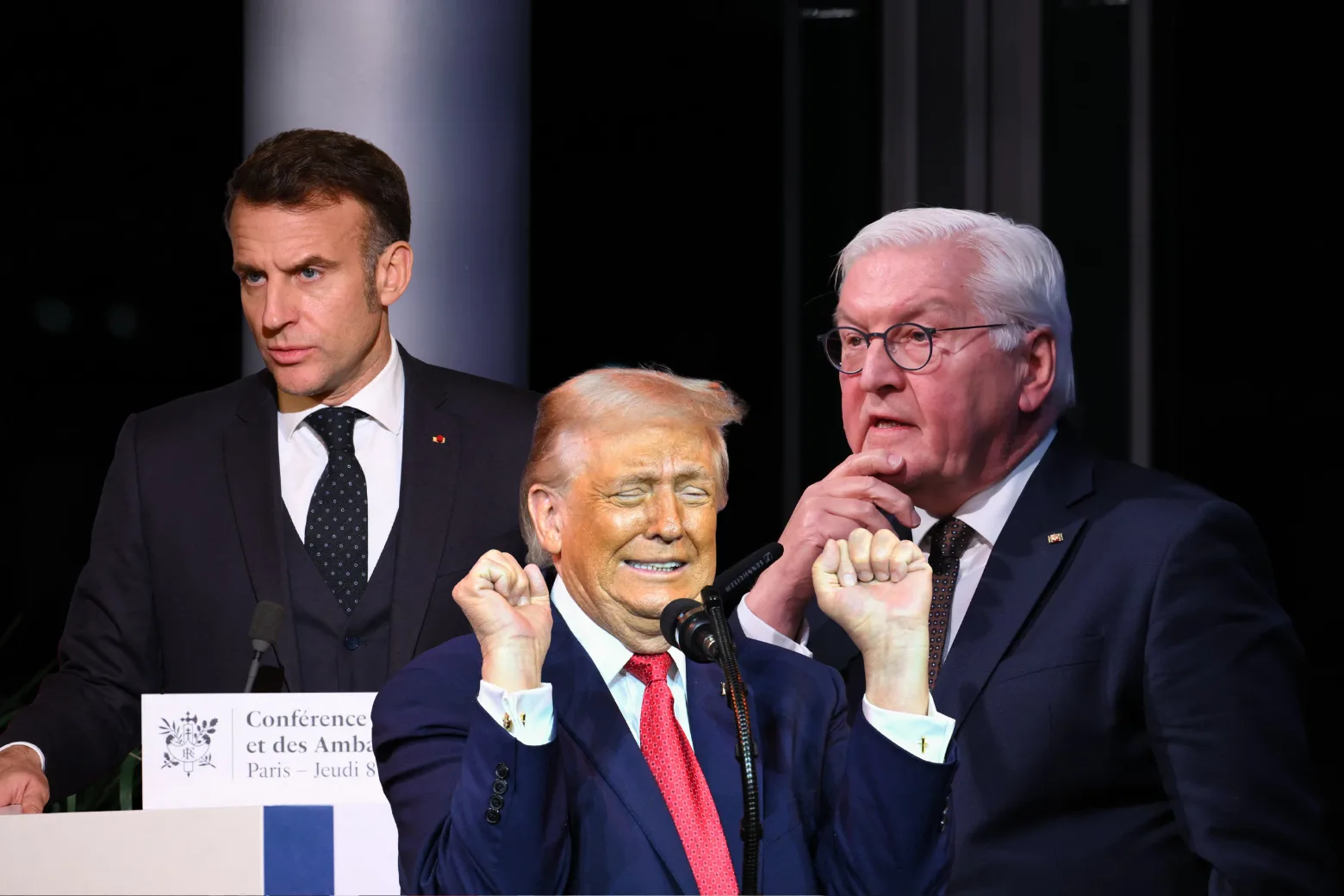 Presidentes de Alemania y Francia acusan a EE. UU. de destruir el orden mundial