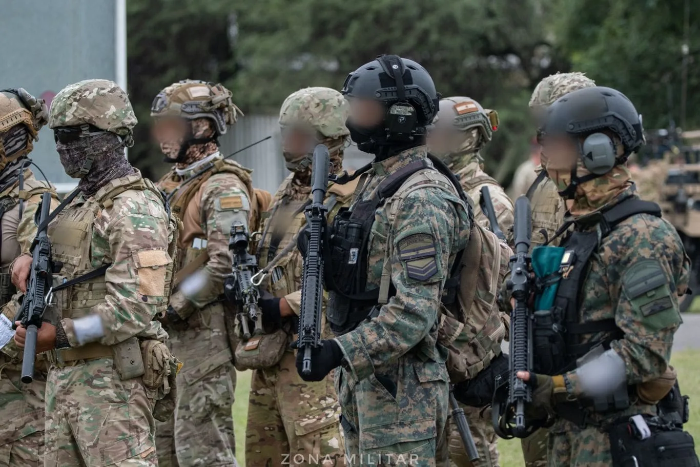 Ejercicio CANDU II - Ejército Argentino. Crédito: Zona Militar
