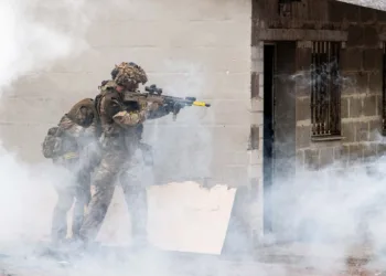 Ejercicio Corazón de Rinoceronte. Crédito Ejército Británico vía X