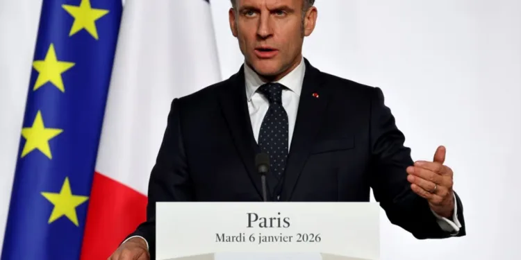 Emmanuel Macron, presidente de Francia