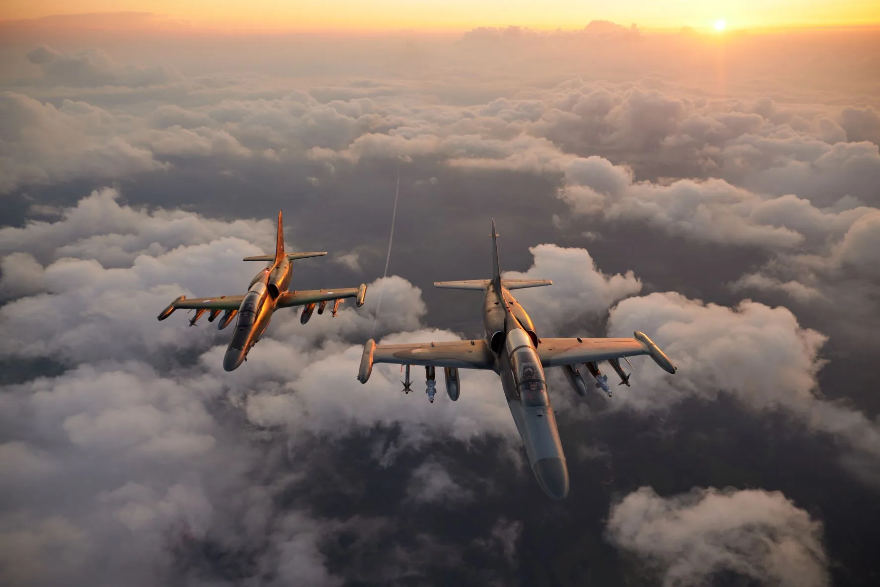 Aero L-159A Alcas en configuración antiaérea