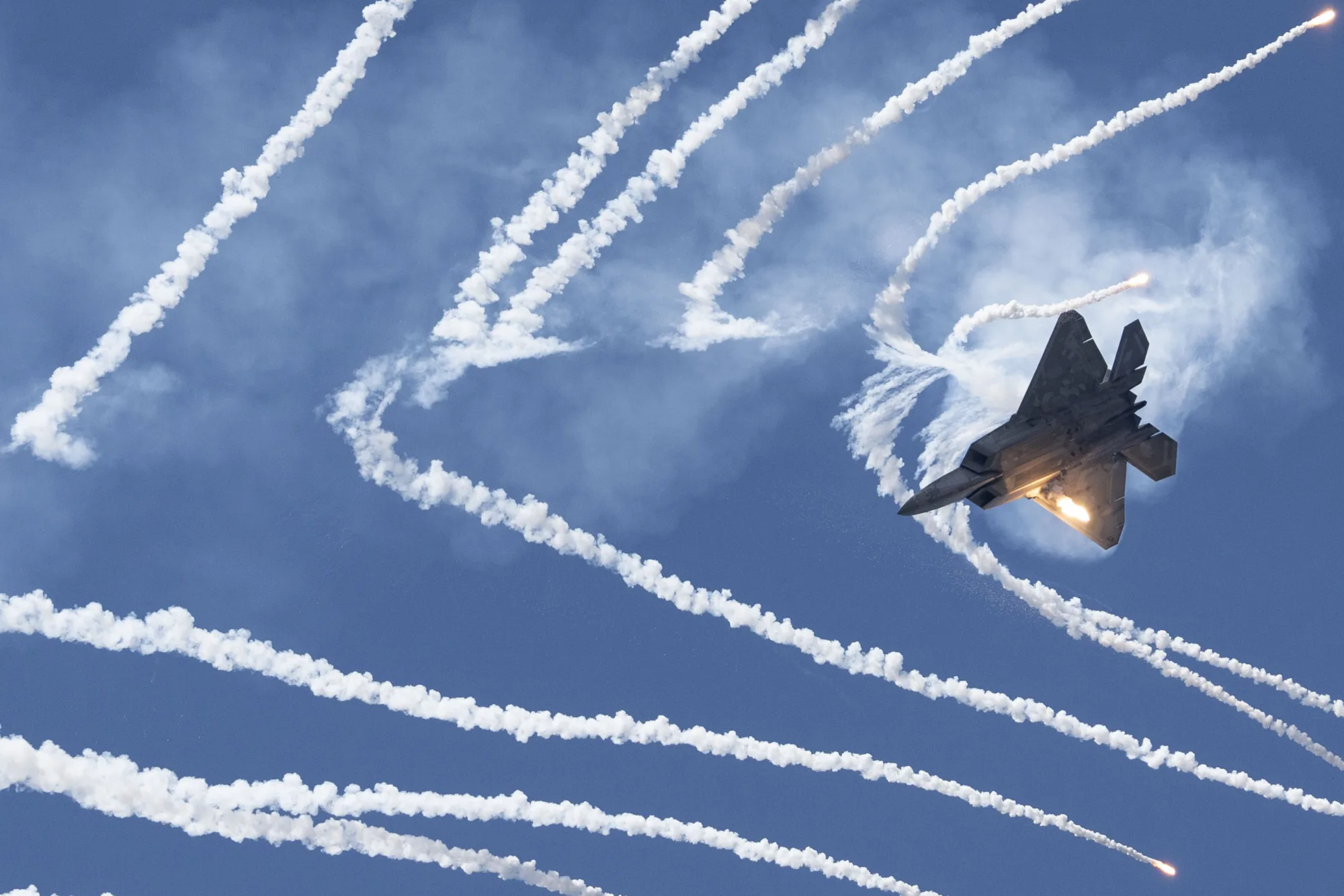 Ningún radar chino en Venezuela detectó a los F-22 Raptor / Créditos: Fuerza Aérea de los EE. UU.