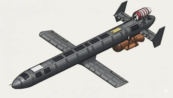 Vector del Geran 5. Crédito: archivo
