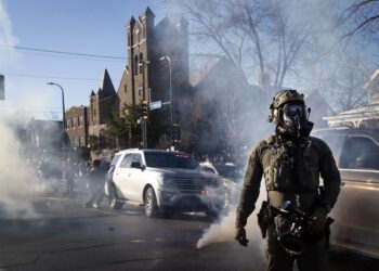 Barrios de Minneapolis contra ICE. Crédito: Alan Taylor