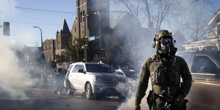 Barrios de Minneapolis contra ICE. Crédito: Alan Taylor