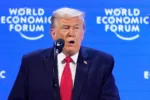Donald Trump en Davos, Suiza. 21 de enero del año 2026. Crédito: CNN