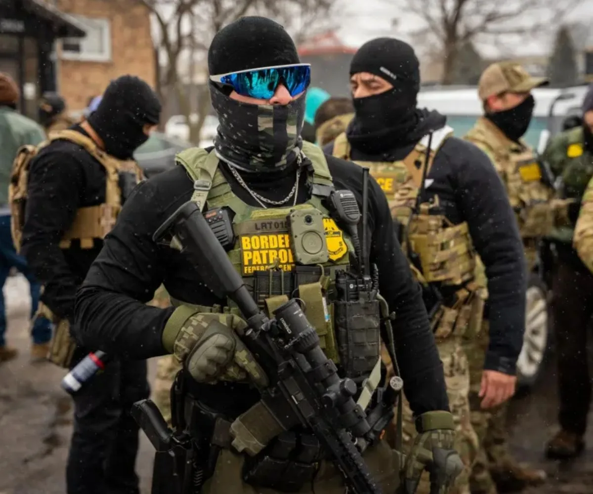 Agentes del ICE en Minnesota