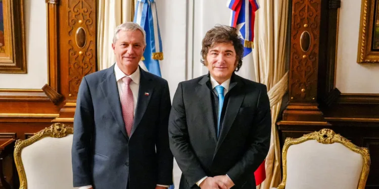 Jose Antonio Kast y Javier Milei