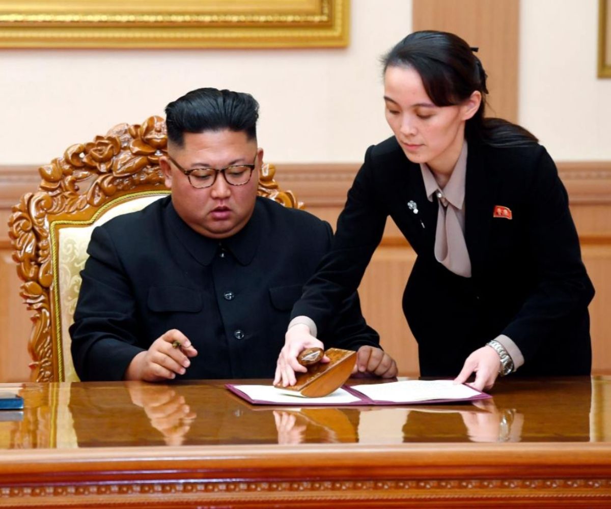 Kim Jong-Un y Kim Yo-Jong