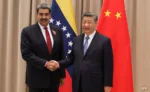 Xi Jinping y Maduro durante un encuentro en 2023. Reuters