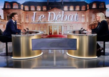 Emmanuel Macron y Marine Le Pen