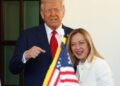 Donald Trump y Giorgia Meloni