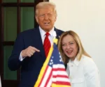 Donald Trump y Giorgia Meloni