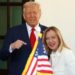 Donald Trump y Giorgia Meloni