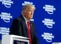Donald Trump en el foro de Davos
