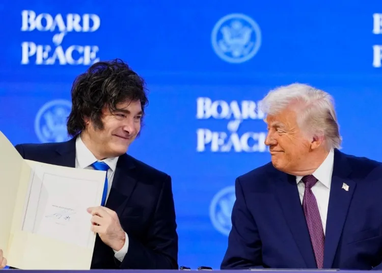 Javier Milei y Donald Trump