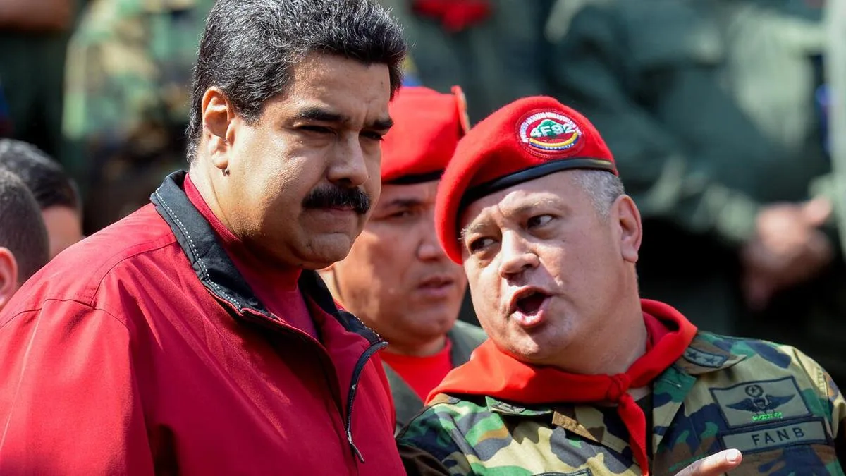 Nicolás Maduro y Diosdado Cabello. Crédito: archivo