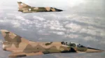 Aviones Mirage de la Fuerza Aéra Argentina y de la Fuerza Aérea de Venezuela. Crédito: archivo
