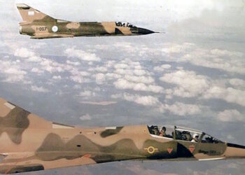 Aviones Mirage de la Fuerza Aéra Argentina y de la Fuerza Aérea de Venezuela. Crédito: archivo