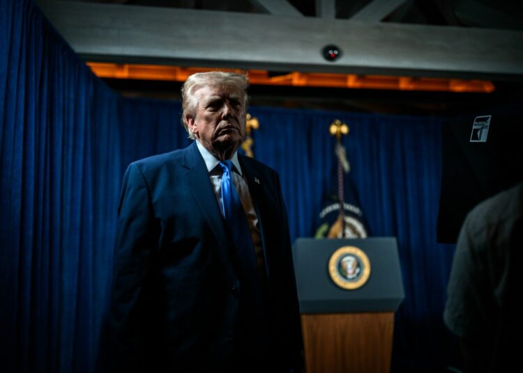 El presidente Donald Trump se dirige a la nación tras el tiroteo de dos soldados de la Guardia Nacional en Washington, D.C. Crédito: The White House Gallery