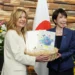 La primera ministra italiana, Giorgia Meloni y la Primer Ministro de Japon Sanae Takaichi. Crédito: AP