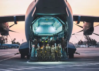 Operación de la Real Fuerza Aérea Británica en la Antártida.