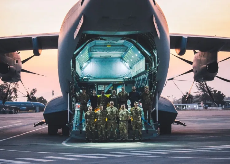 Operación de la Real Fuerza Aérea Británica en la Antártida.