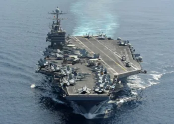 El USS Abraham Lincoln está próximo a llegar al Mar Arábigo (área CENTCOM). Créditos: Open Source Intel (@Osint613)