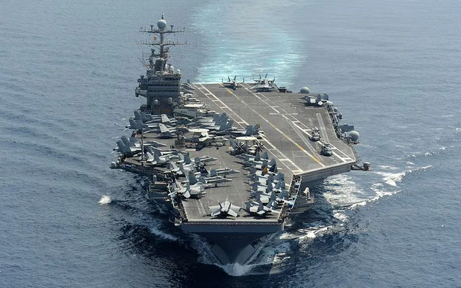 El USS Abraham Lincoln está próximo a llegar al Mar Arábigo (área CENTCOM). Créditos: Open Source Intel (@Osint613)