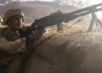 4.º Batallón del Regimiento de Paracaidistas. Crédito: Ejército Británico