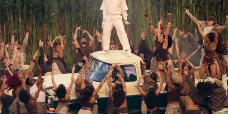 Show de Bad Bunny en el Super Bowl