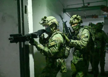 Recientemente, una unidad del Cuerpo de Marines del PLAN chino llevó a cabo una serie de ejercicios orientados al combate, perfeccionando la capacidad de combate y comenzando un nuevo año de entrenamiento intensivo/ Créditos: China Navy X Account