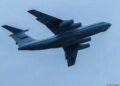 Un transporte militar ruso Iljuschin IL-76, en vuelo.Imagen: Petrov Sergey/Russian Look/picture alliance