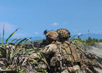 Soldados estadounidenses en Filipinas