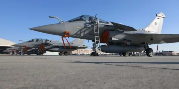 cazas Rafale de la Fuerza Aérea de Grecia