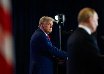 El presidente Donald Trump se reúne con el presidente ruso Vladimir Putin en la Base Conjunta Elmendorf Richardson en Anchorage, Alaska/ Créditos: The White House Gallery