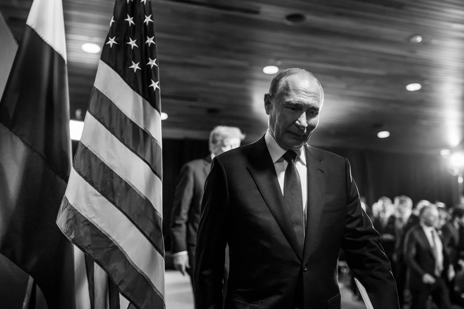 El presidente Donald Trump se reúne con el presidente ruso Vladimir Putin en la Base Conjunta Elmendorf Richardson en Anchorage, Alaska/ Créditos: The White House Gallery