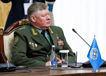 Jefe del Estado Mayor Conjunto de la Organización del Tratado de Seguridad Colectiva, Andrey Serdyukov/ Créditos: Vadim Savitsky/Oficina de Prensa del Ministerio de Defensa de Rusia/TASS