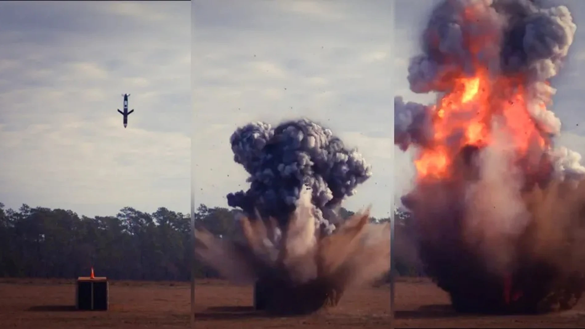 El nuevo misil de crucero de EE. UU. que dará a Ucrania capacidad de ataque de largo alcance a bajo coste.U.S. Air Force.