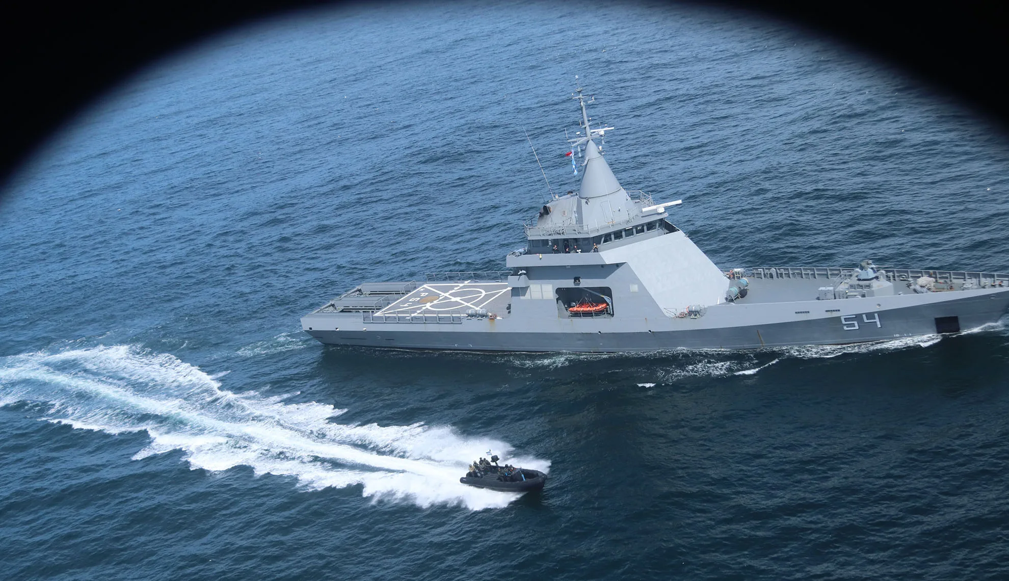 operación “Mare Nostrum VII. Crédito: Armada Argentina