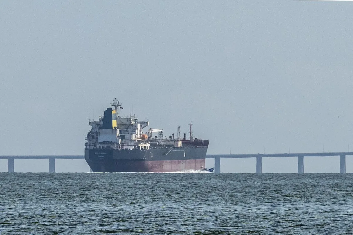 Petrolero de Venezuela rumbo a Israel. Crédito: Bloomberg