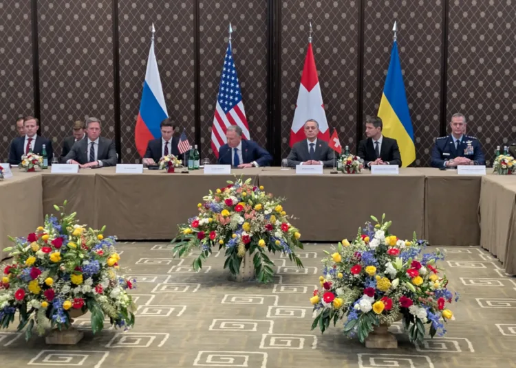 Las conversaciones entre EE. UU., Ucrania y Rusia comienzan en Ginebra Keystone-SDA