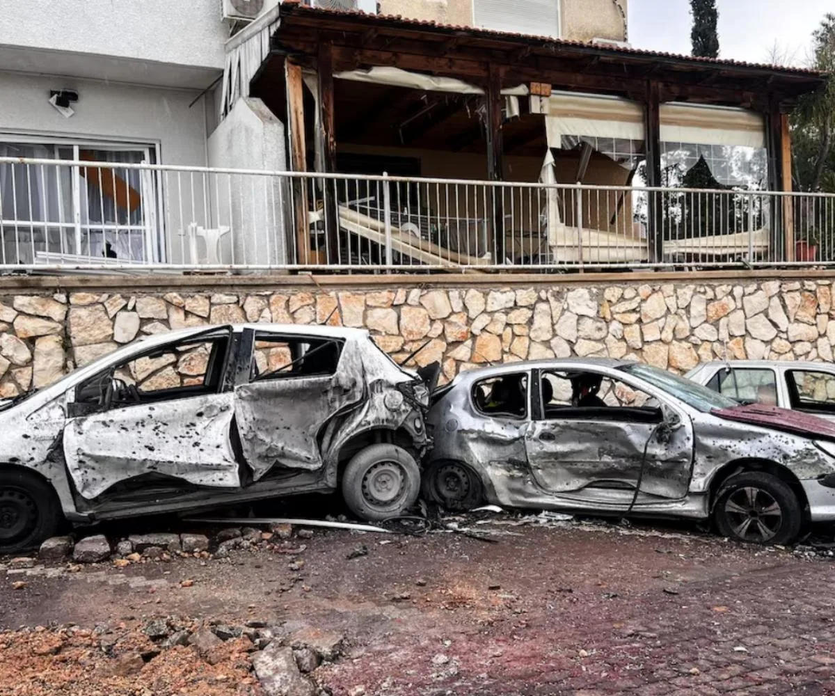 Bombardeo en El Líbano