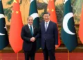Presidente chino Xi Jinping y el primer ministro pakistaní. Creditos-Archivo.