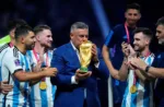 Claudio "Chiqui" Tapia, presidente de la Asociación del Fútbol Argentino, campeona mundial en Qatar 2022. Aníbal Greco - LA NACIÓN