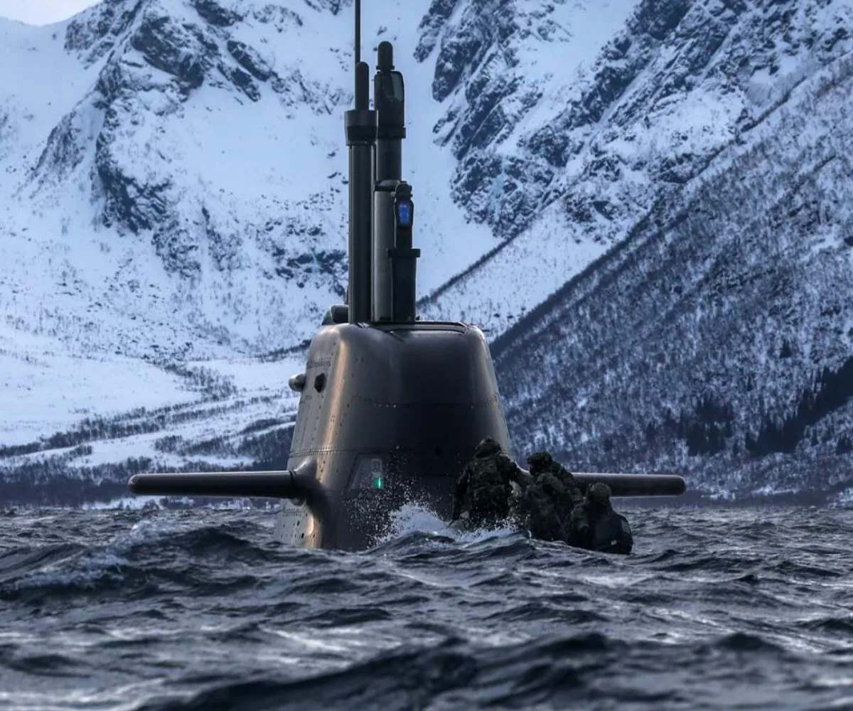 Comandos de Reino Unido en ejercicio en Noruega